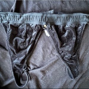 Victoria Secret Black Triangle Velvet Bralette